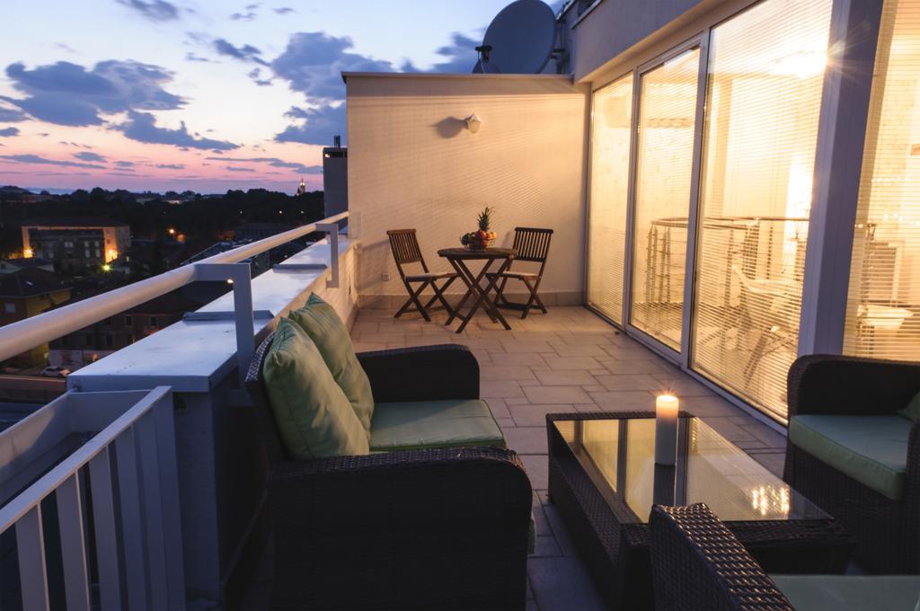 Sunset Penthouse Apartment With Jacuzzi And Seaview Zadar Exterior foto